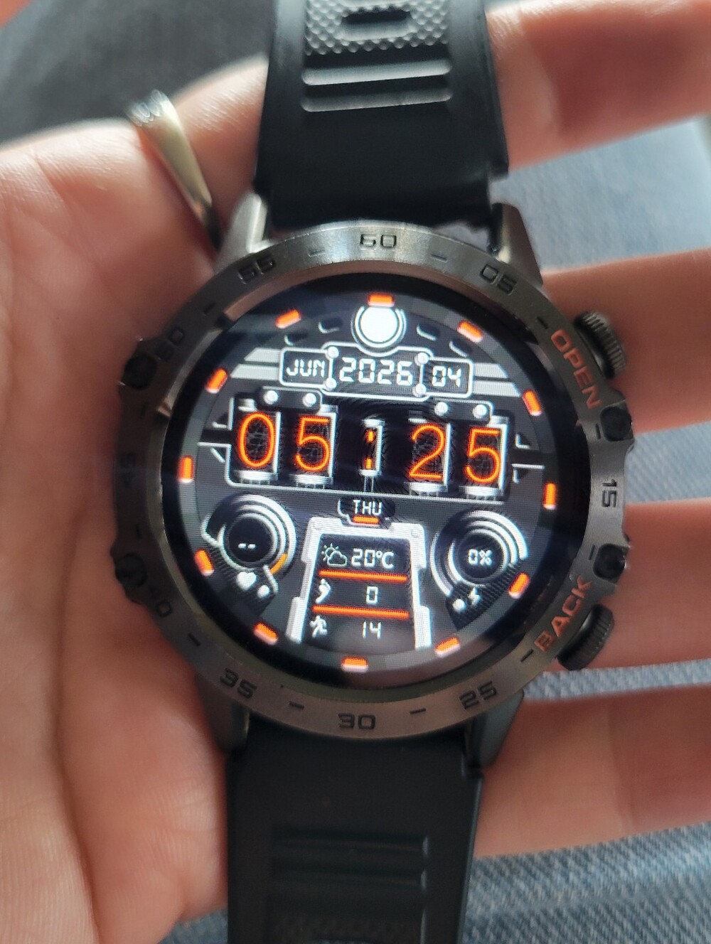 SUNKTA Military Smart Watch for Men